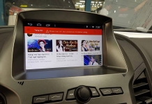 MÀN HÌNH DVD XE FORD RANGER 2017