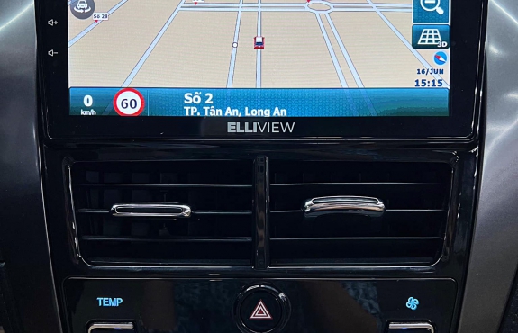 Toyota Vios Nâng cấp màn Android Elliview S4 Basic