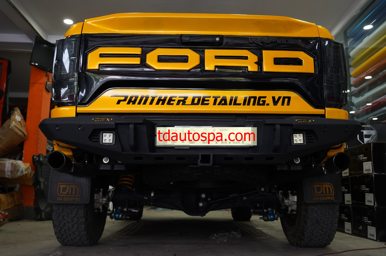 Cản sau Offroad X cho Ford Ranger Raptor