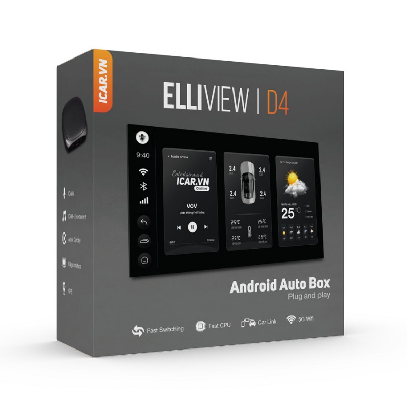 Box Android Elliview D4