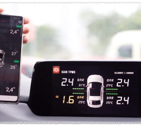 Cảm Biến Áp Suất Lốp Ellisafe J3 Cho Màn Hình DVD Nguyên Bản