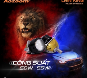 LION KING - SỨC MẠNH CỦA VUA LED DÒNG CHÂN XOÁY ĐỈNH CAO